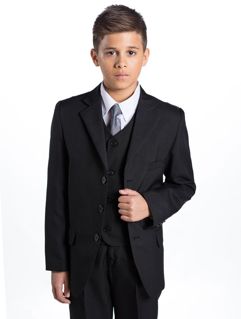Boys black suit