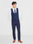 Navy checked pageboy outfit