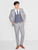 Grey and blue checked page boy outfit