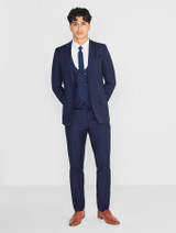 Navy prom suit for boys