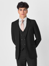 Boys midnight black suit