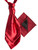 Red cravat and hanky