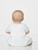 White baby romper
